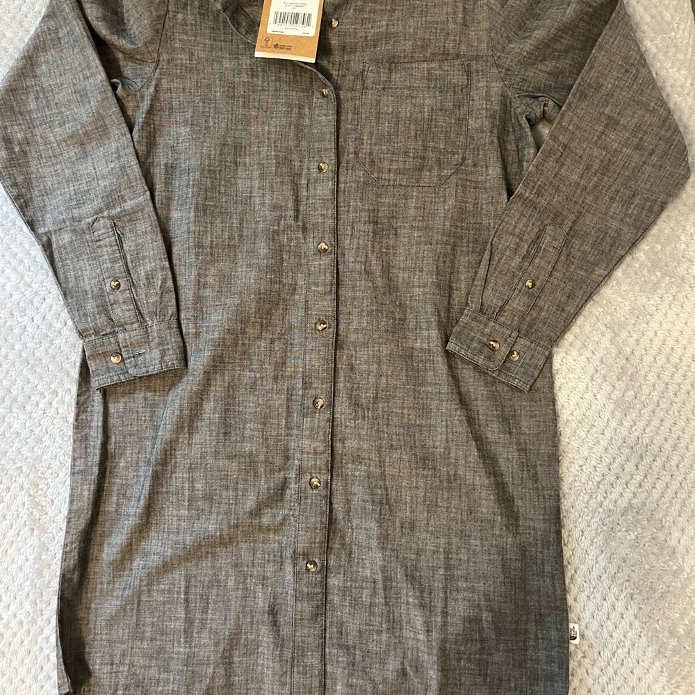 The North Face Black Chambray Dress